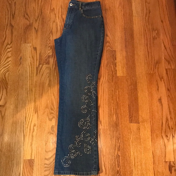 Coldwater Creek Denim - 💖Coldwater Creek Studded Bootcut Jeans Size 12